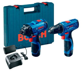 Шуруповерт аккумуляторный BOSCH GSR 120 + GDR 120 (6019G8023) 12В 2Ач photo