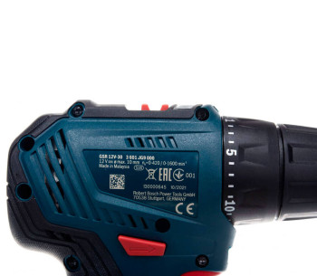Mașină de înșurubat cu acumulator BOSCH GSR12V-30 photo 1