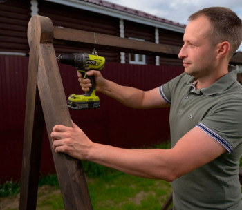 Mașină de înșurubat cu acumulator (fără baterii) RYOBI R18DD3-0 18V photo 4