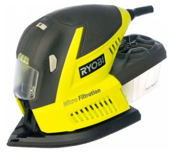Шлифмашина вибрационная RYOBI RMS180-S (5133002907) 180вт photo 1