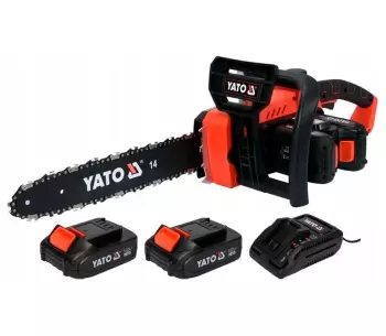 Fierăstrău cu lanț cu acumulator YT-82812 350mm 36V 2Ah photo 1
