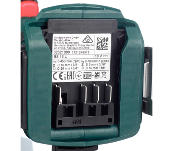 Mașină de înșurubat cu acumulator METABO BS 18 L (602321500) 18V 2Ah photo 1