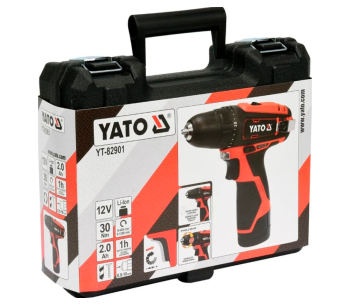 Шуруповерт аккумуляторный YATO YT82901 12В 2Ач photo 2