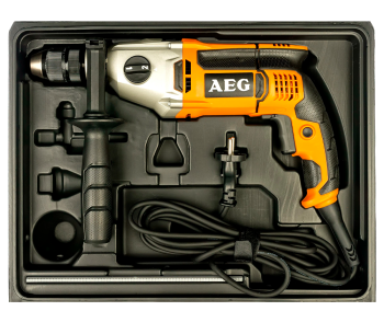 Дрель ударная AEG SB2E1100RV 1100вт photo 3