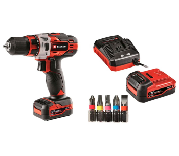 Mașină de înșurubat cu acumulator EINHELL TE-CD 12/1 Li 12V 2Ah photo 3