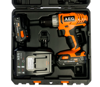 Mașină de înșurubat cu acumulator AEG BS18G2 Li-152C 18V 1.5Ah photo 7