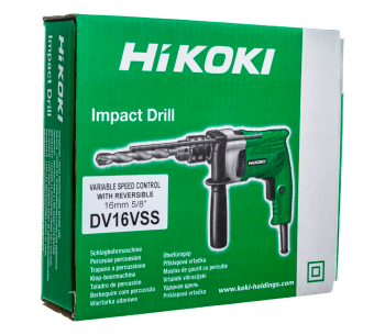 Дрель HIKOKI DV16VSSNSZ 600вт photo 8