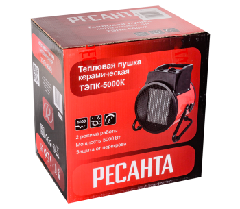 Тепловая пушка RESANTA ТЭПК-5000K 5квт photo 6