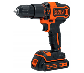 product Mașină de înșurubat cu acumulator BLACK&DECKER BDCHD18KB 18V 1.5Ah