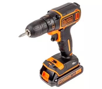 Mașină de înșurubat cu acumulator BLACK&DECKER BDCDC18KB 18V 1.5Ah photo 0