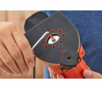 Шлифмашина эксцентриковая BLACK&DECKER BEW200 250вт 125мм photo 2