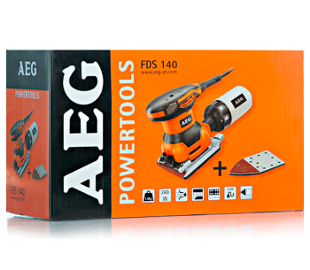 Шлифмашина вибрационная AEG FDS 140 260вт photo 3