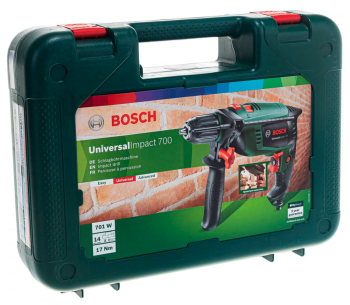 Mașină de găurit cu percuție BOSCH UniversalImpact 700  701w photo 8