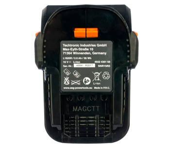 Аккумулятор AEG L1820R Слайдер 18В 2Ач photo 0