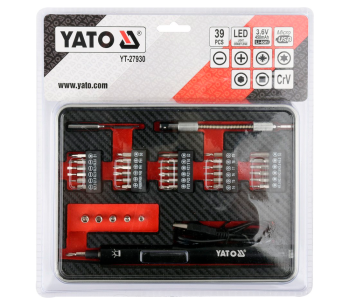 Șurubelniță cu acumulator YATO YT27930 3.6V 0.45Ah photo 2