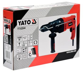 Mașină de găurit cu percutie YATO YT82044 1050w photo 4