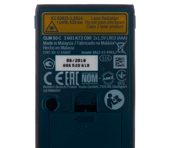 Дальномер BOSCH GLM 50 C 50m IP54 photo 6