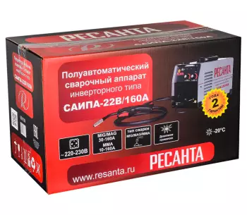 Aparat de sudat RESANTA САИПА-22B/160A 160A photo 7