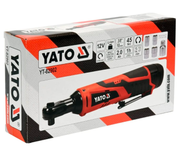 Аккумуляторная трещетка YATO YT82902 45Нм photo 2