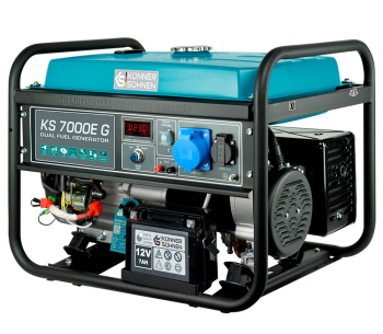 Электрогенератор Könner&Söhnen KS 7000E G 5.5квт Бензин/Газ AVR photo 1