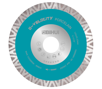 product Алмазный отрезной диск BIHUI DCDV125 125мм Турбо Керамика/Керамогранит/Мрамор