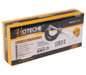 Штангенциркуль HOTECHE 284425 25мм Сталь photo 0