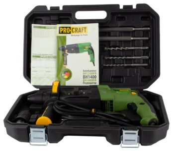 Перфоратор ProCraft BH1400DFR 790вт SDS-Plus/Быстрозажимной photo 4