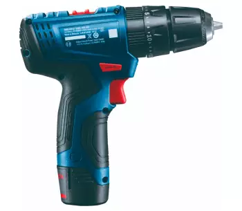 Set mașină de înșurubat cu acumulator cu lanternă BOSCH  GSR 120 LI + GLI 12V-300 12V 2Ah photo 2