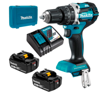 Mașină de înșurubat cu impact cu acumulator MAKITA DHP484RTE 18V 5Ah photo
