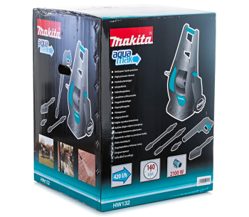 Мойка высокого давления MAKITA HW132 2100вт 140бар 420л/ч photo 0