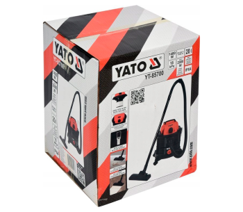 Пылесос промышленный YATO YT85700 1400вт 180мбар 20л photo 3