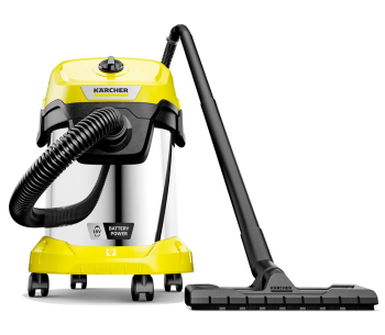 Пылесос аккумуляторный KARCHER WD 3-18 S Battery Set V-17/20 18V 5.0AH 17L photo 4