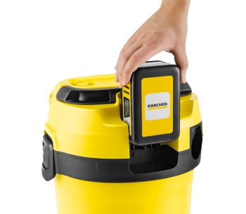 Пылесос аккумуляторный (без АКБ) KARCHER WD 3-18 V-17/20 photo 0