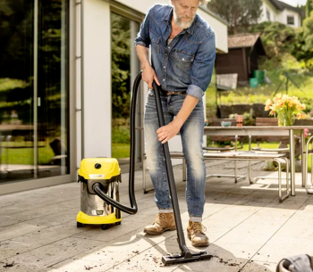 Пылесос аккумуляторный (без АКБ) KARCHER WD 3-18 S V-17/20 18V 17L photo 7