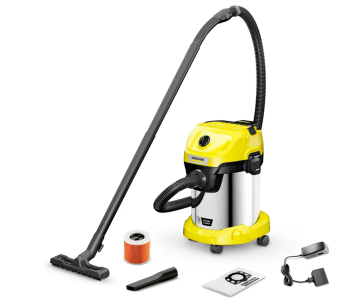 Пылесос аккумуляторный (без АКБ) KARCHER WD 3-18 S V-17/20 18V 17L photo
