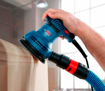 Mașină de șlefuit excentrică BOSCH GEX 125 290w 125mm photo 3