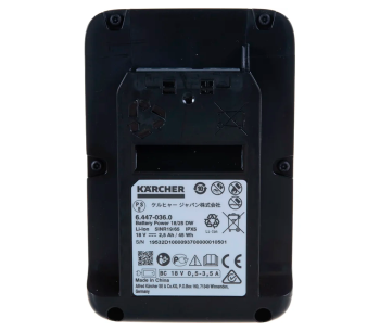 Аккумулятор KARCHER Battery Power 18/25 Слайдер 18В 2.5Ач photo 1