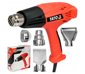 Фен строительный YATO YT82294 2000вт 600°C photo 0