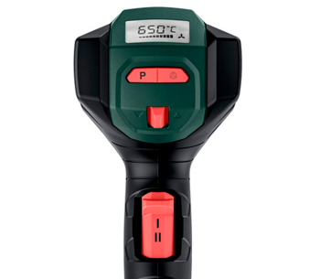 Фен строительный METABO HGE 23-650 LCD 2300вт 650°C photo 4
