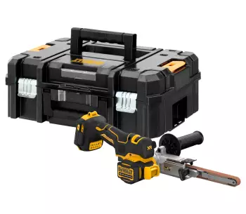 Mașină de șlefuit cu bandă cu acumulator (fără bat.) DEWALT DCM200NT-XJ  13 mm photo 6