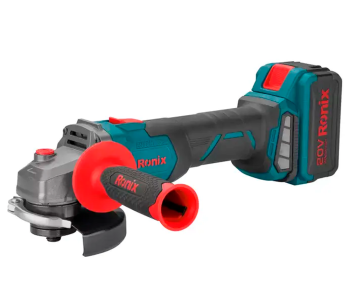 Угловая шлифмашина аккумуляторная RONIX 8901K 115 20В 4Ач photo