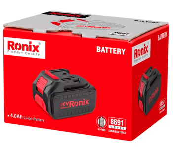 Аккумулятор RONIX 8691 Слайдер 20В 4Ач photo 7