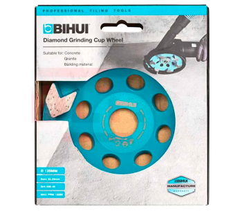 Чашка шлифовальная BIHUI DCWA5 125мм photo 1