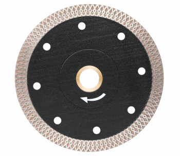 Disc de tăiat cu diamant TAQT TQBM125 125mm Turbo Ceramică/Porțelan/Marmură photo