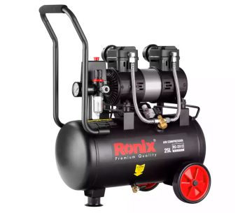 Компрессор безмасляный RONIX RC-2512 100л/мин 25л photo