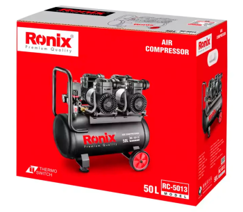 Компрессор безмасляный RONIX RC-5013 200л/мин 50л photo 1