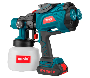 Краскопульт аккумуляторный RONIX 8604 20В 2Ач photo 12