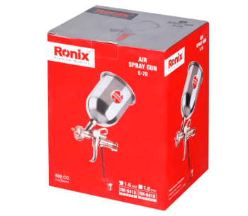 Краскораспылитель пневматический RONIX RH-6416 1.6мм 0.6л 5бар photo 3