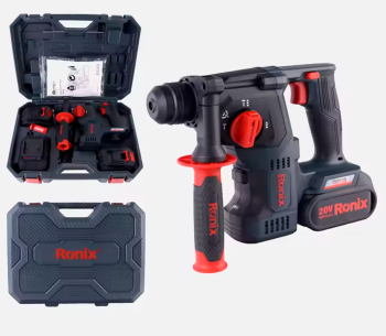 Перфоратор аккумуляторный RONIX 8911K 1.7Дж 20В 4Ач photo 1