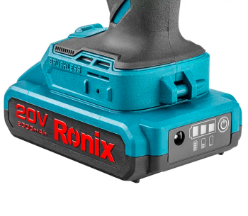Шуруповёрт аккумуляторный RONIX 8905K 20В 2Ач photo 8